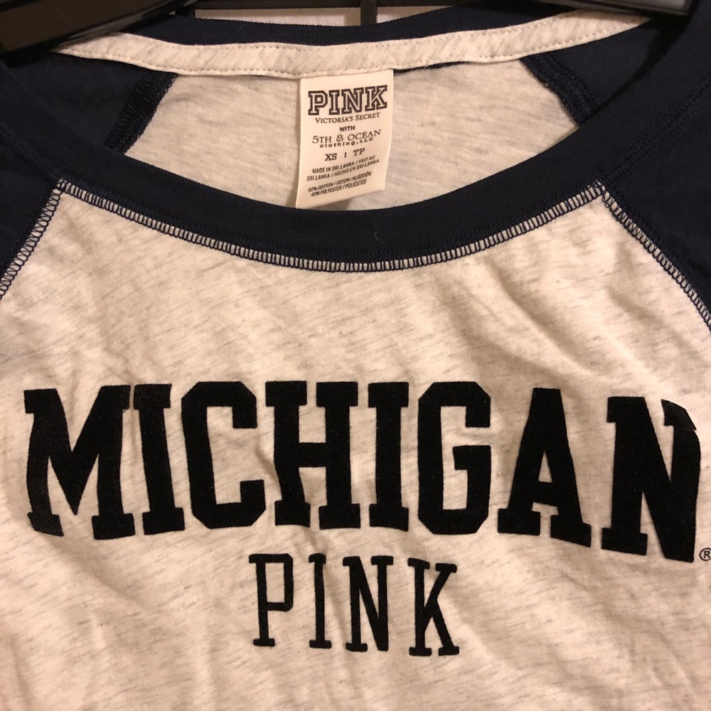Pink Michigan shirt!